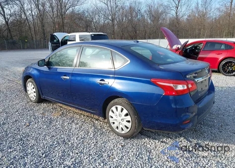 2017 Nissan Sentra S/Sl/Sr/Sv z USA, uszkodzony, nr VIN 3N1AB7AP0HL637491